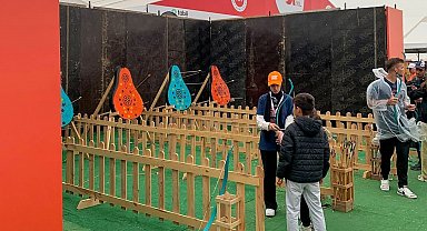 SUBÜ öğrencileri Etnospor Kültür Festivali'ne katıldı