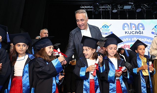 Sultangazi Belediyesi Ana Kucağı'nda mezuniyet heyecanı