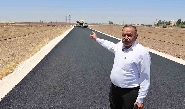 Suruç ve Harran'ın ardından Ceylanpınar kırsalı da sıcak asfaltla buluşuyor