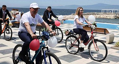 Süslü Bisikletler' ile temiz çevreye dikkat çekildi