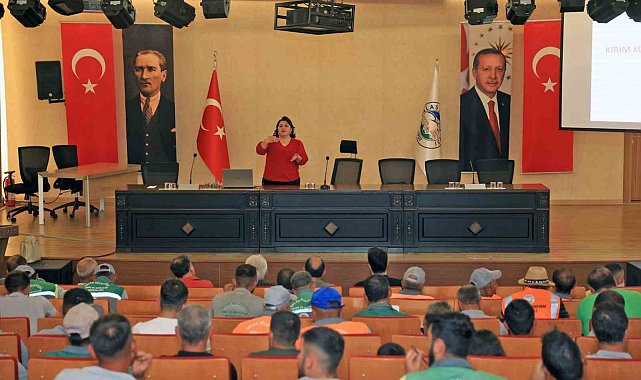 Talas Belediyesi personeline 'KKKA ve Sağlıklı Yaşam' eğitimi