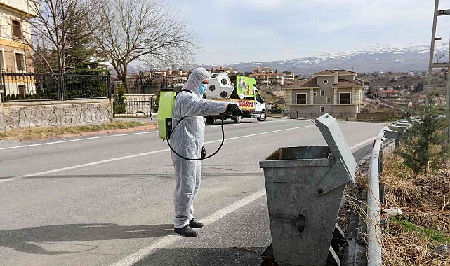 Talas'ta haşereyle kararlı mücadele