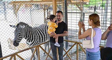 Tarsus Doğa Parkı, bayramda ziyaretçi akınına uğradı