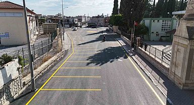 Tarsus Şehir Mezarlığı otoparkı yenilendi, kapasitesi artırıldı