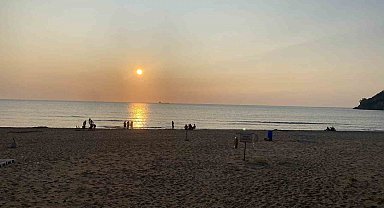 Tatil köyü İnkumu, bayramın ilk gününü sakin geçirdi