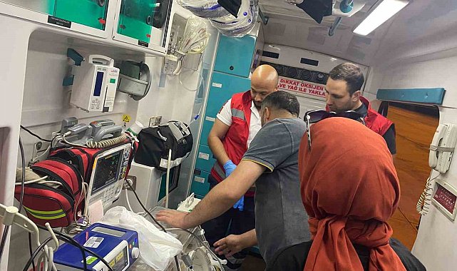 Tatvan'da doğan bebek Ankara'ya sevk edildi