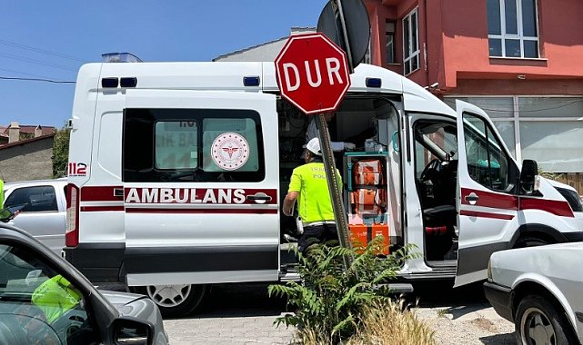 Tavşanlı'da trafik kazası: 2 yaralı