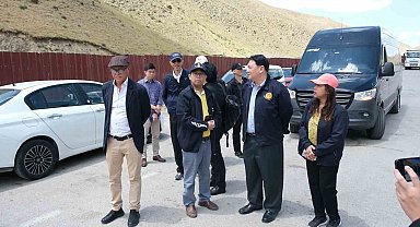 Taylandlı üst düzey heyet Kapıköy Gümrük Kapısı'nda