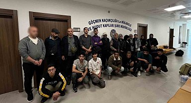 Tekirdağ'da 21 kaçak göçmen yakalandı: 1 tutuklama
