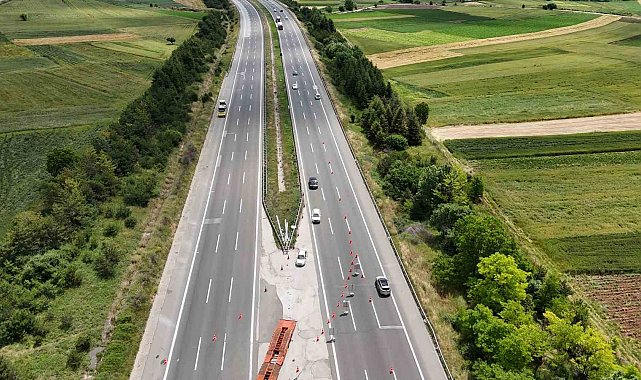 TEM'de 4 gün boyunca İstanbul istikametine trafik tek şeritten sağlanacak