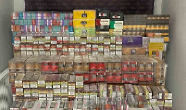 TEM'de kaçak tütün operasyonu