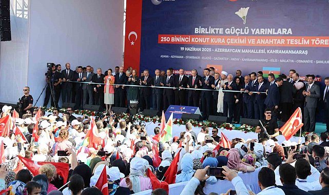 Teslim edilen deprem konutu sayısı 250 bini aştı