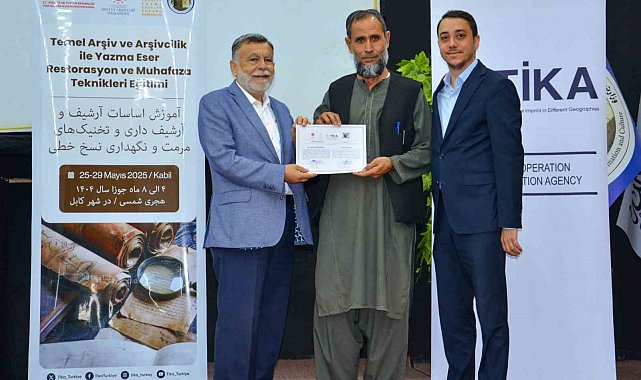 TİKA'dan Afganistan'da arşivcilik ve restorasyon eğitimi