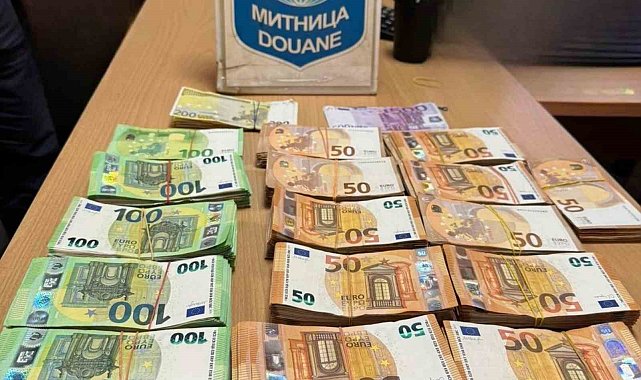 Tırlara gizlenen beyan edilmemiş 200 bin euro sınırda yakalandı