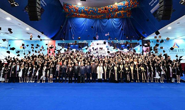 TOBB ETÜ'de mezuniyet heyecanı