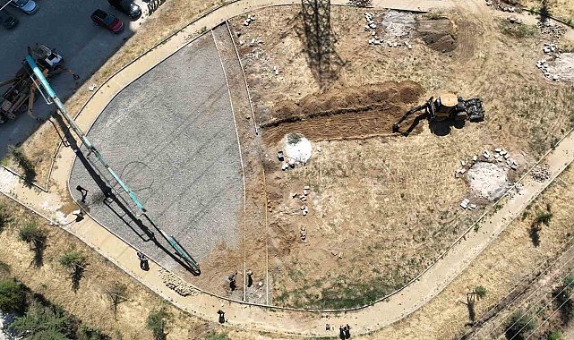 Tokat Belediyesi'nden Topçam Mahallesine yeni yaşam alanı