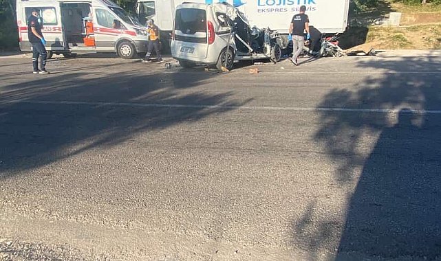 Tokat'ta feci kaza: 2 ölü, 3 yaralı