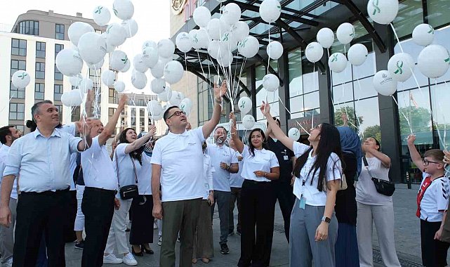 Toplumsal bilinç için skolyoz balonları havalandı