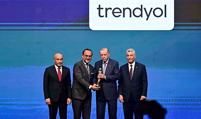 Trendyol'a e-ihracat kategorisinde birincilik ödülü