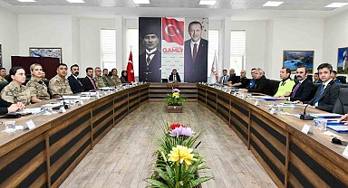 Tunceli'de asayiş ve güvenlik toplantısı