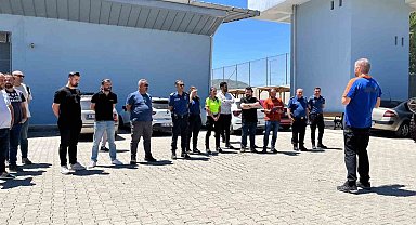 Tunceli'de kamu personeline yönelik afet farkındalık ve yangın eğitimi