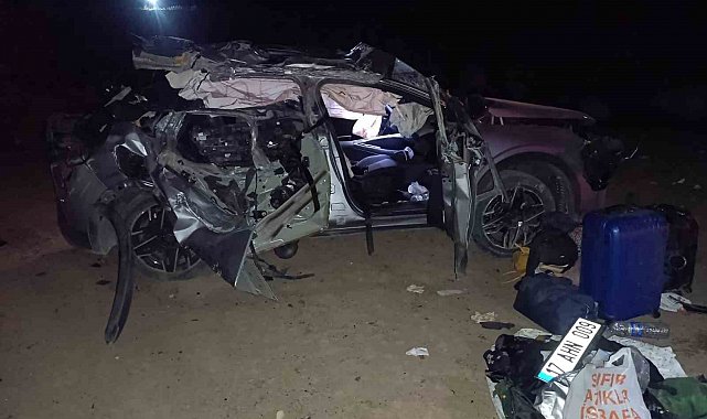 Tunceli'de otomobil uçuruma yuvarlandı: 4 yaralı