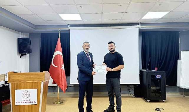 Tunceli'de Travma İleri Yaşam Desteği eğitimi gerçekleştirildi