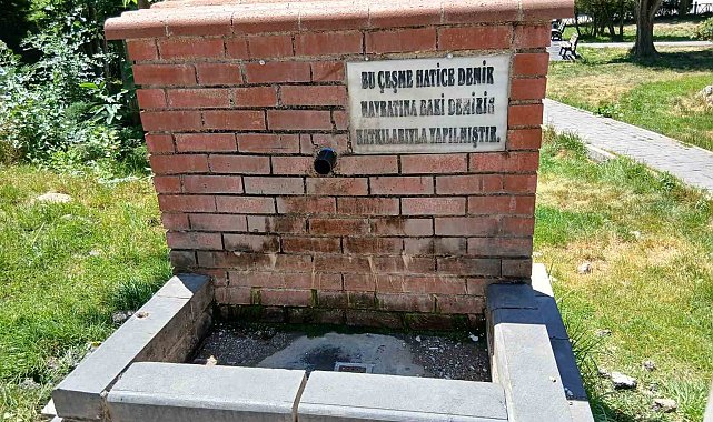 Tunceli'de yoğun bakteri tespit edilen çeşme kapatıldı