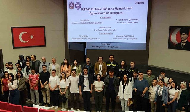 Tüpraş'tan Kırıkkale Üniversitesi öğrencileri için staj programı