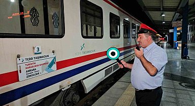 Turistik Karaelmas Ekspresi Zonguldak'tan Ankara'ya hareket etti