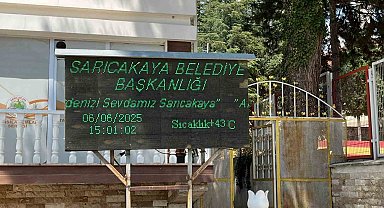 Türkiye'nin en sıcak yeri seçilen ilçede termometreler 43 dereceyi gösterdi