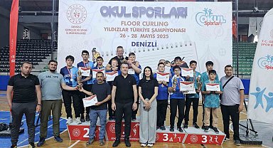 Tuzcu Mimar Sinan Ortookulu Curlingte Türkiye ikincisi oldu
