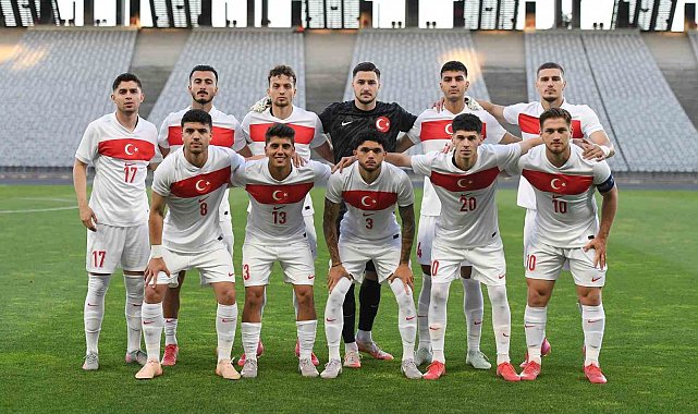 Ümit Milli Takım, Karadağ ile 1-1 berabere kaldı.