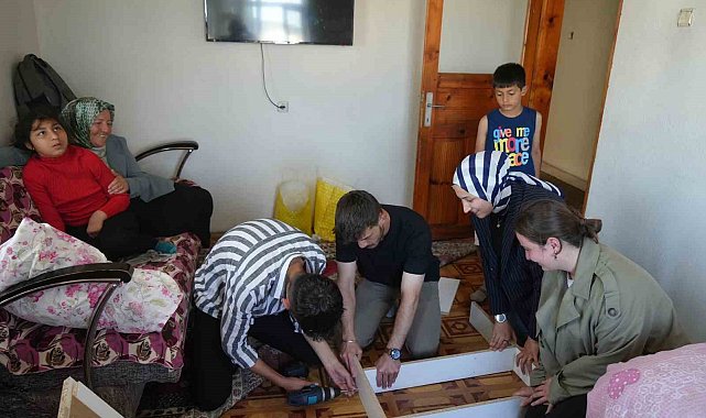 Üniversite öğrencilerinden özel bireyler ve aileleri için bayram öncesinde anlamlı proje