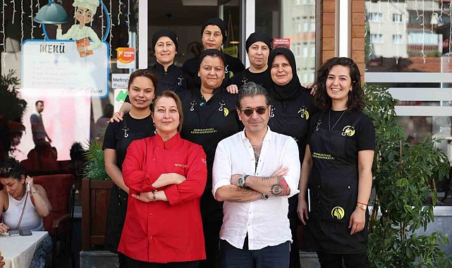 Ünlü Şef Amani, Merkezefendi Kadın Kooperatifi'ne hayran kaldı