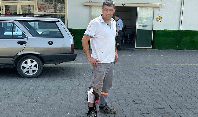 Uşak'ta acemi kasaplar hastanenin yolunu tuttu