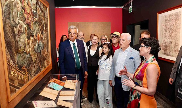 Usta ressam İbrahim Balaban'ın eserleri Bursalılarla buluştu