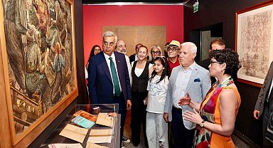 Usta ressam İbrahim Balaban'ın eserleri Bursalılarla buluştu