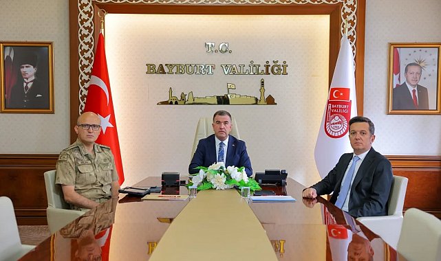 Vali Eldivan Asayiş ve Güvenlik Toplantısı'na katıldı