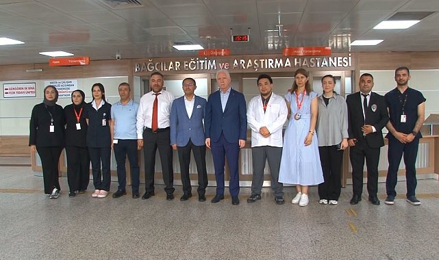 Vali Gül'den Bağcılar Eğitim ve Araştırma Hastanesi'ne bayram ziyareti