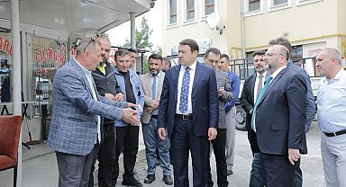 Vali Musa Işın, 'Balıklı Mahallesi Kentsel Dönüşüm Proje Alanı'nda incelemelerde bulundu