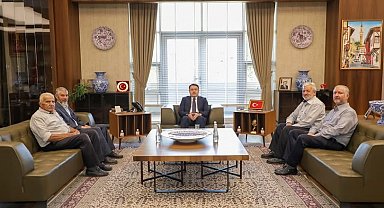 Vali Musa Işın, şehit ailelerini makamında ağırladı