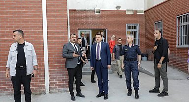Vali Musa Işın'dan Geri Gönderme Merkezi'ne denetim ziyareti