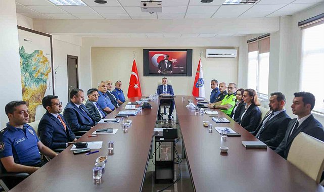 Vali Sözer, güvenlik çalışmaları hakkında bilgi aldı