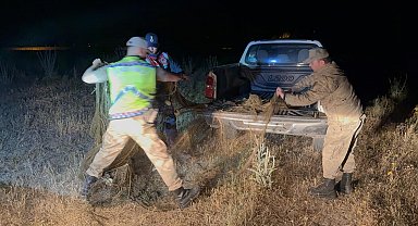 Van'da 1,5 ton inci kefali ele geçirildi