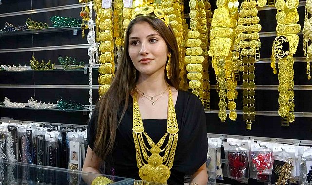 Van'da düğünlerin yeni gözdesi: İmitasyon takılar