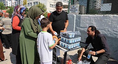 Vefat eden mühendisin adına YKS öncesi simit ve ayran dağıtıldı