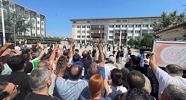 Veliler LGS'ye giren çocukları kadar heyecan yaşadı