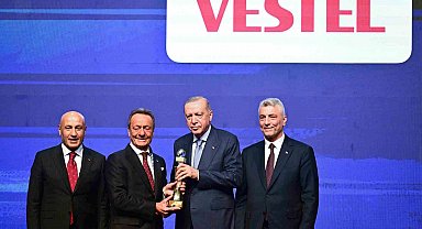 Vestel'e ihracat şampiyonluğu ödülü