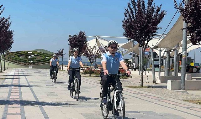 Yalova'da Bisikletli Polis Martı Timleri göreve başladı